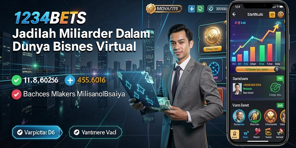 Gameplay seru dalam bisnis virtual di 1234BETS.