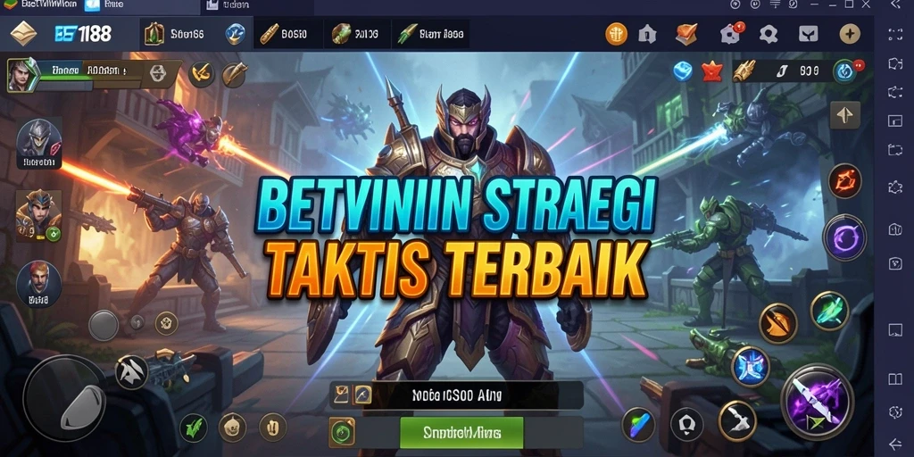 Tampilan gameplay mengasyikkan dari permainan strategi BETWIN188.