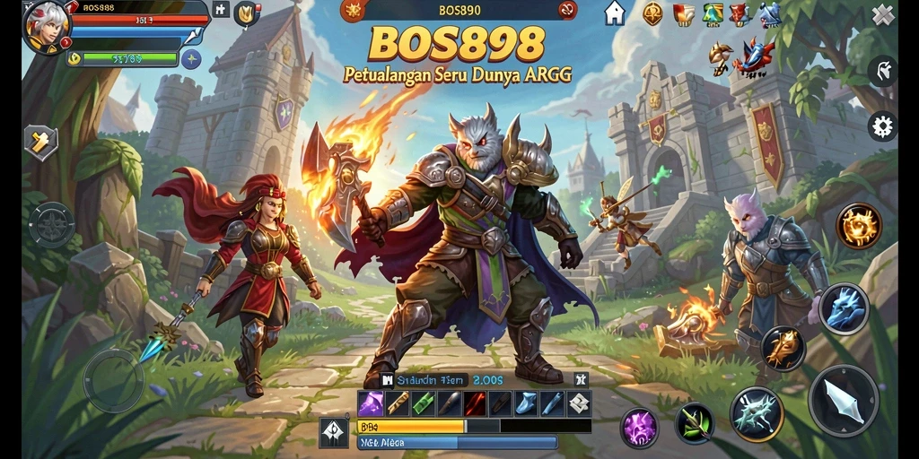 Screenshot gameplay yang menampilkan aksi seru dalam petualangan ARPG.