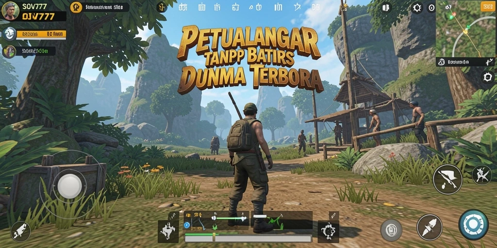Tampilan menarik dari gameplay Open World di SOV777.